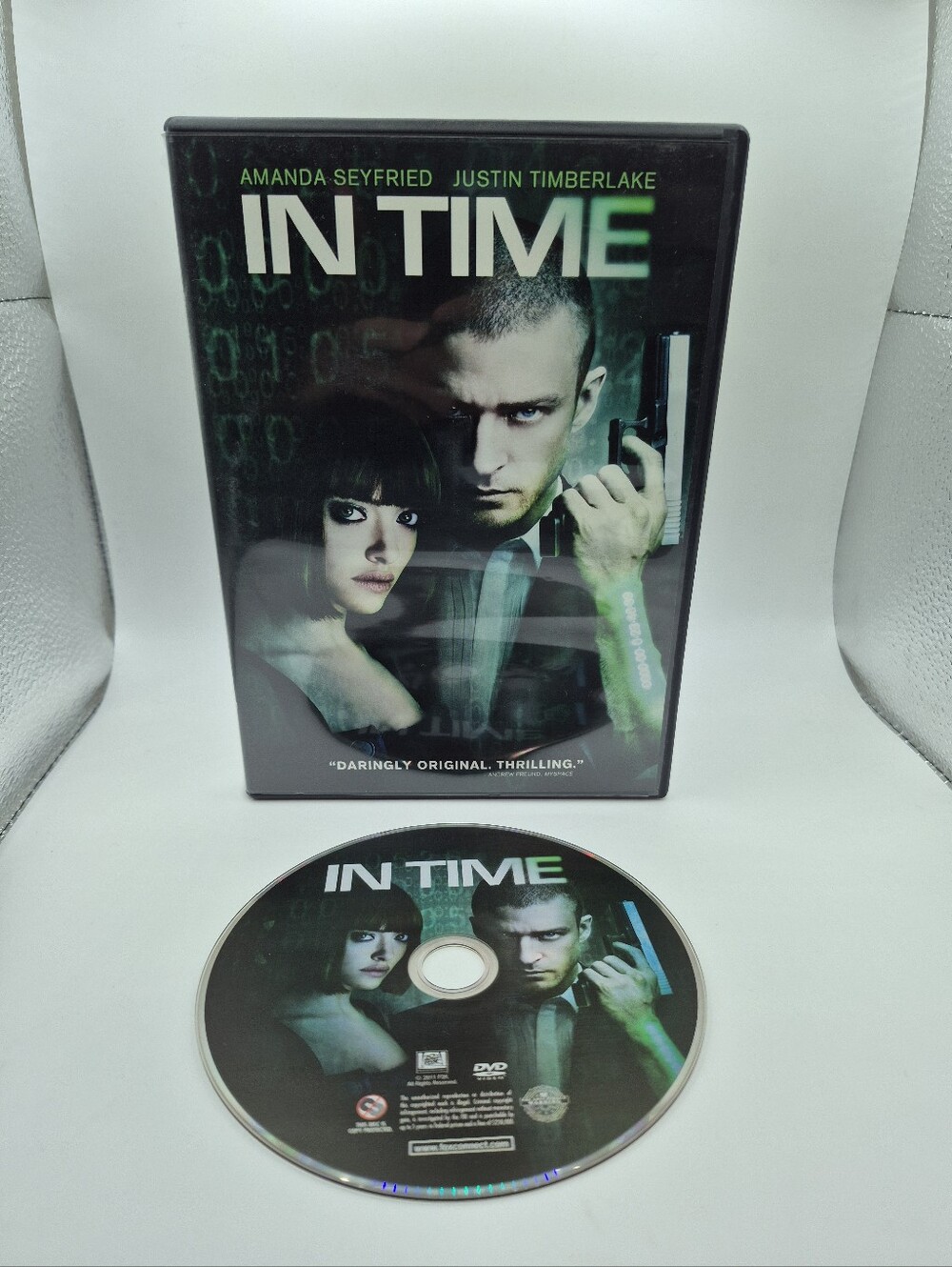 In Time DVD (20th Century Fox, 2011, 109 Mins)